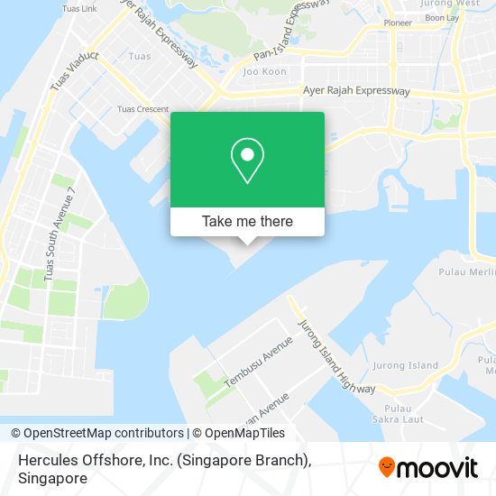 Hercules Offshore, Inc. (Singapore Branch) map