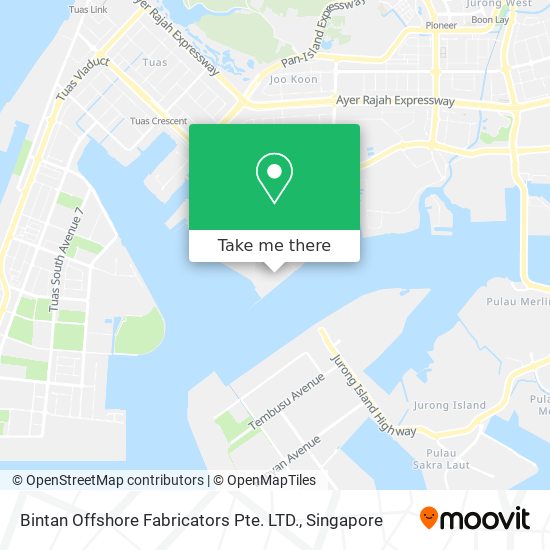 Bintan Offshore Fabricators Pte. LTD. map