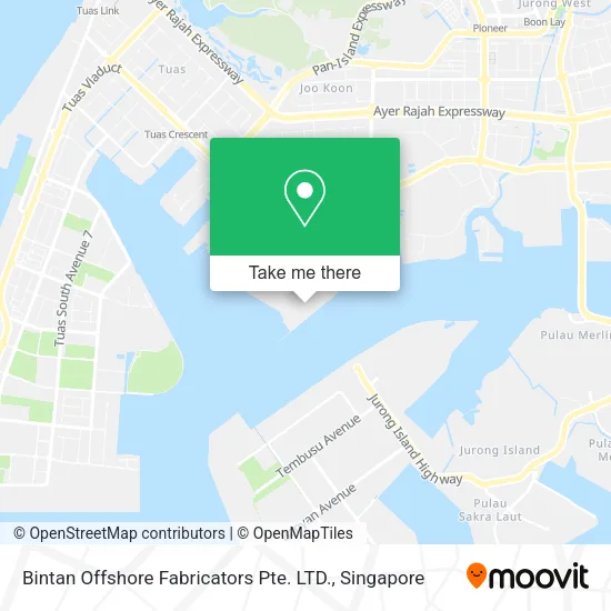 Bintan Offshore Fabricators Pte. LTD.地图