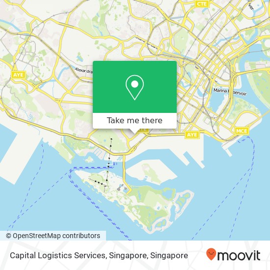 Capital Logistics Services, Singapore map