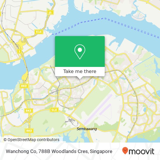 Wanchong Co, 788B Woodlands Cres map