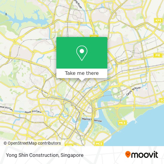 Yong Shin Construction map