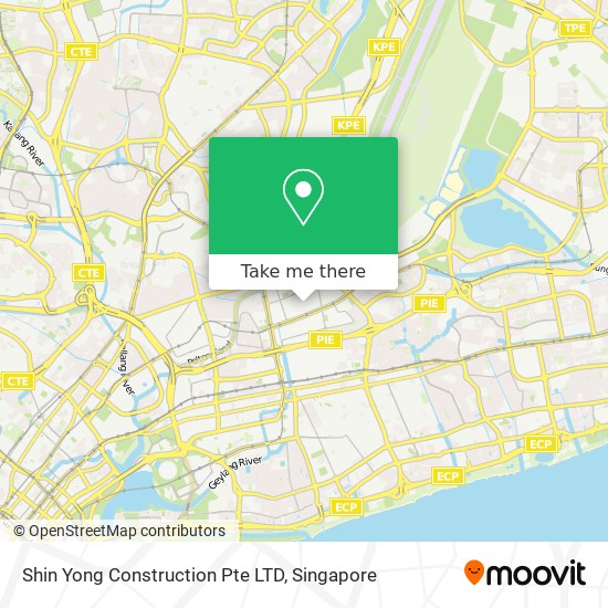 Shin Yong Construction Pte LTD map