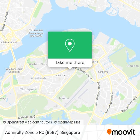 Admiralty Zone 6 RC (8687) map