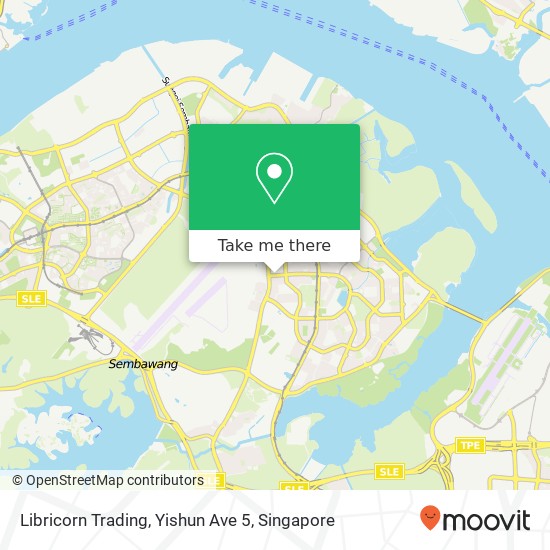 Libricorn Trading, Yishun Ave 5地图