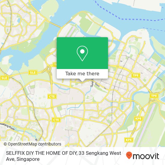 SELFFIX DIY THE HOME OF DIY, 33 Sengkang West Ave map