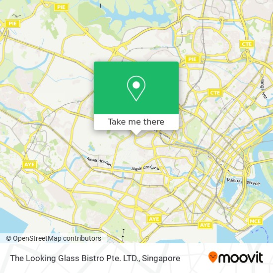 The Looking Glass Bistro Pte. LTD. map