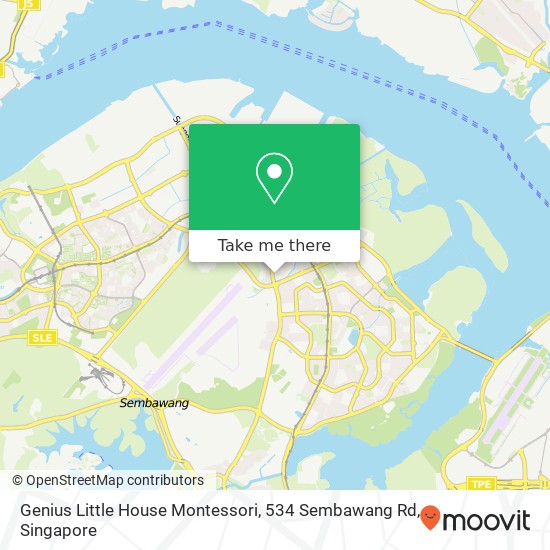 Genius Little House Montessori, 534 Sembawang Rd地图