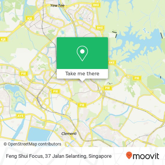 Feng Shui Focus, 37 Jalan Selanting map