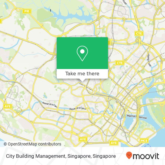 City Building Management, Singapore map