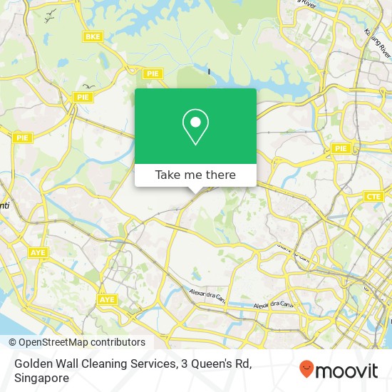 Golden Wall Cleaning Services, 3 Queen's Rd地图