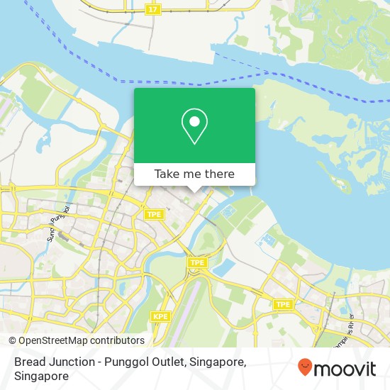 Bread Junction - Punggol Outlet, Singapore地图