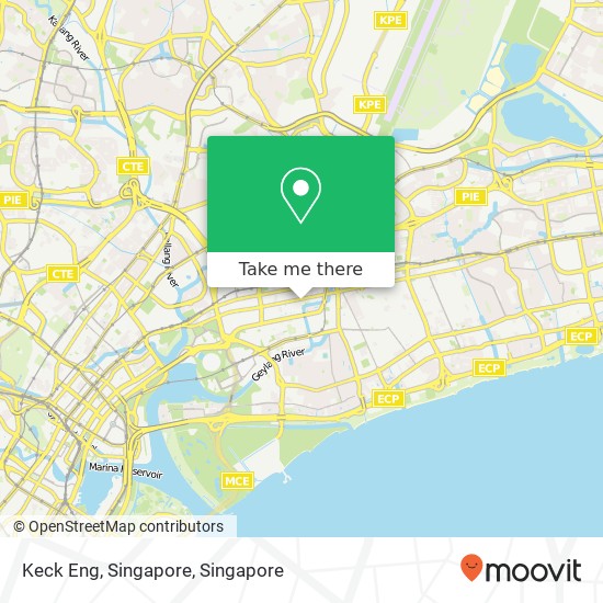 Keck Eng, Singapore map