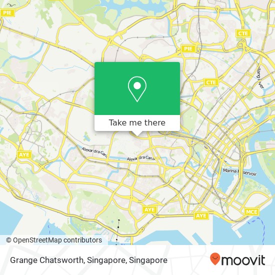 Grange Chatsworth, Singapore地图