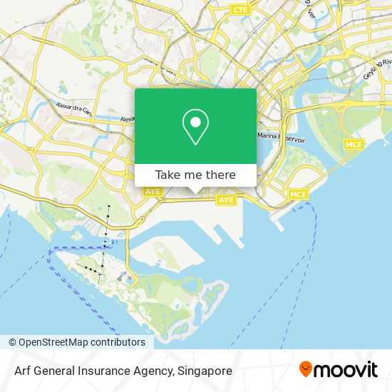 Arf General Insurance Agency map