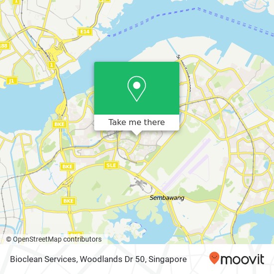 Bioclean Services, Woodlands Dr 50地图