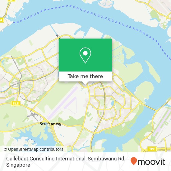 Callebaut Consulting International, Sembawang Rd map