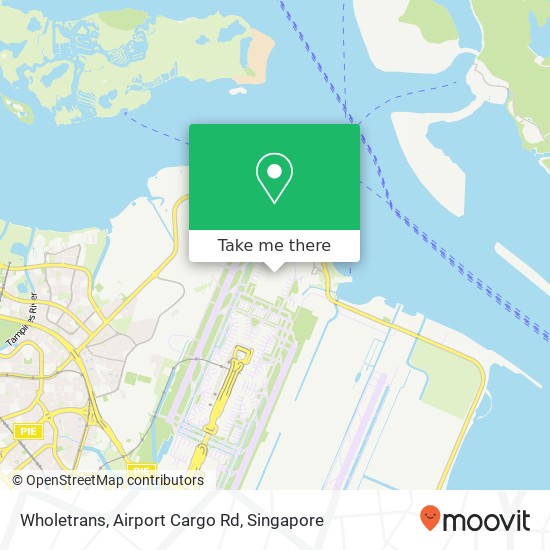 Wholetrans, Airport Cargo Rd map