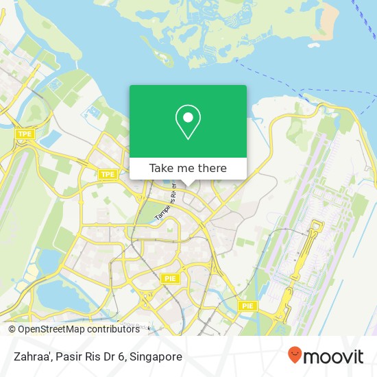 Zahraa', Pasir Ris Dr 6 map