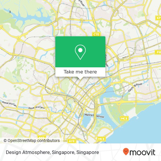 Design Atmosphere, Singapore map