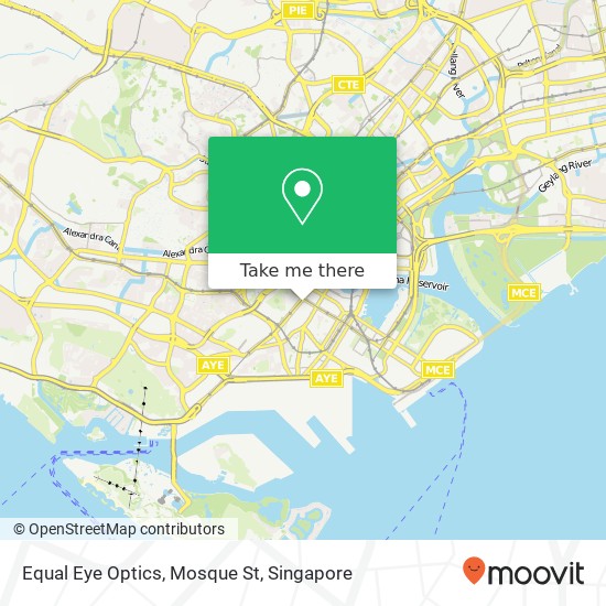 Equal Eye Optics, Mosque St map