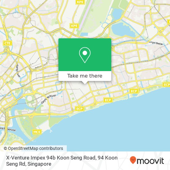 X-Venture Impex 94b Koon Seng Road, 94 Koon Seng Rd地图