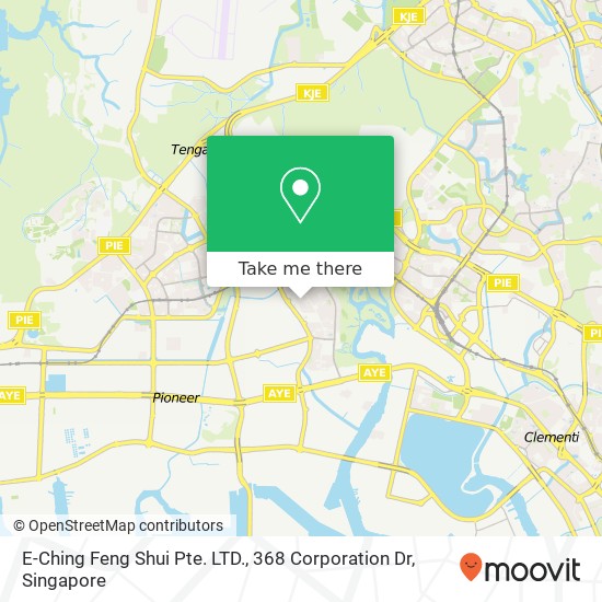 E-Ching Feng Shui Pte. LTD., 368 Corporation Dr map