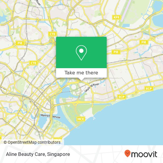 Aline Beauty Care map