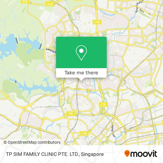 TP SIM FAMILY CLINIC PTE. LTD. map