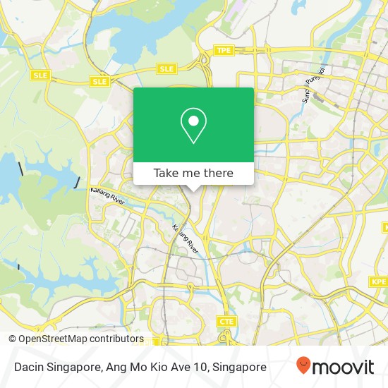 Dacin Singapore, Ang Mo Kio Ave 10 map