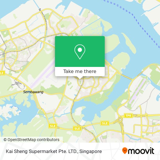 Kai Sheng Supermarket Pte. LTD.地图
