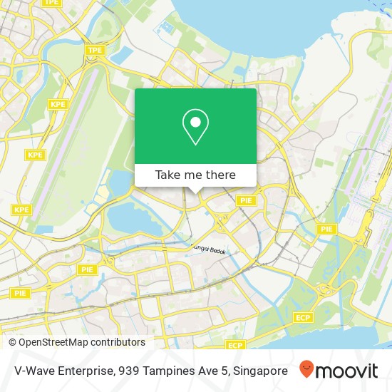 V-Wave Enterprise, 939 Tampines Ave 5 map