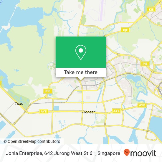 Jonia Enterprise, 642 Jurong West St 61 map