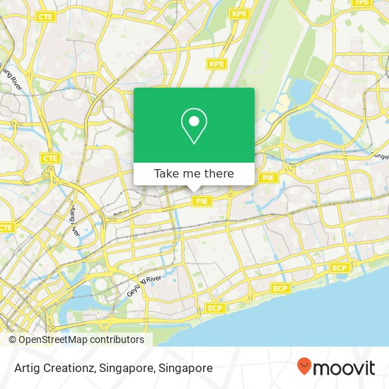 Artig Creationz, Singapore地图