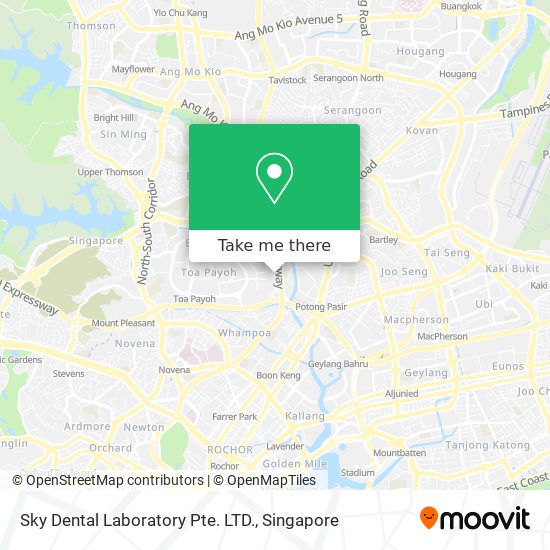 Sky Dental Laboratory Pte. LTD. map