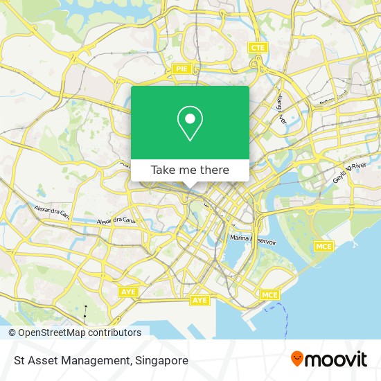 St Asset Management map