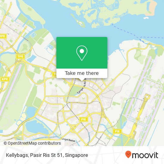 Kellybags, Pasir Ris St 51 map