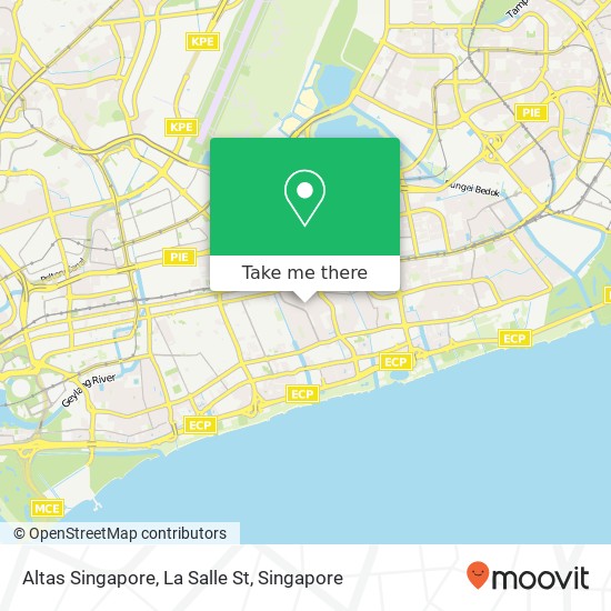 Altas Singapore, La Salle St地图