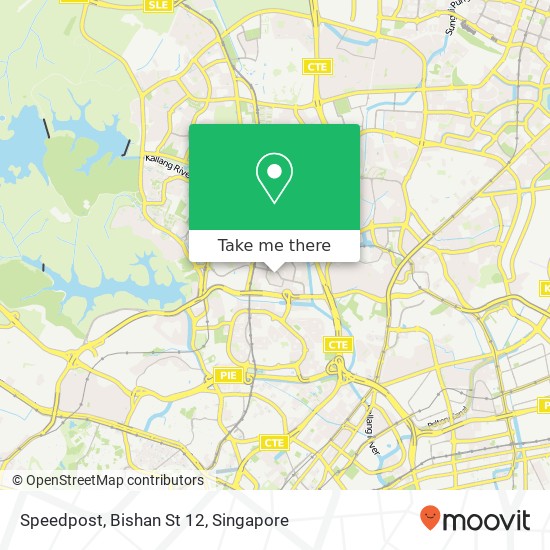 Speedpost, Bishan St 12地图