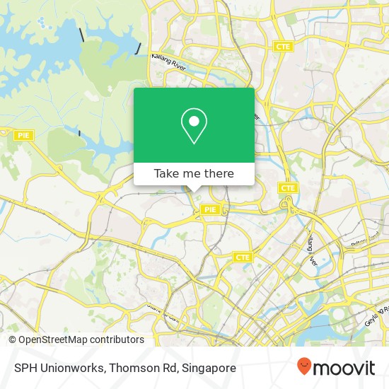 SPH Unionworks, Thomson Rd map