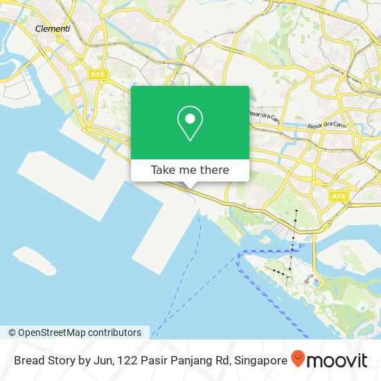 Bread Story by Jun, 122 Pasir Panjang Rd地图