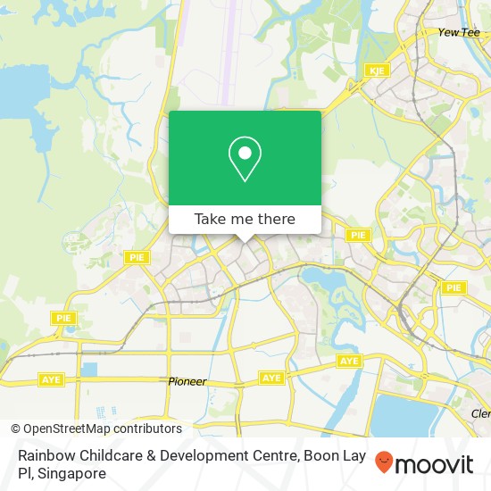 Rainbow Childcare & Development Centre, Boon Lay Pl map