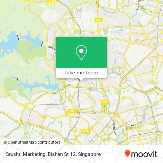 Srushti Marketing, Bishan St 12 map