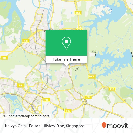 Kelvyn Chin - Editor, Hillview Rise map