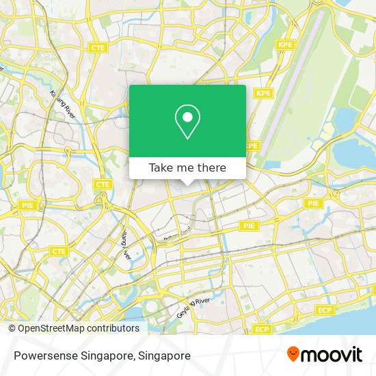 Powersense Singapore map