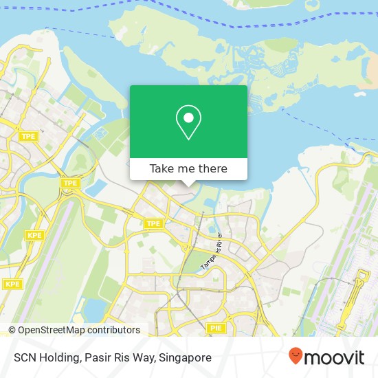 SCN Holding, Pasir Ris Way map