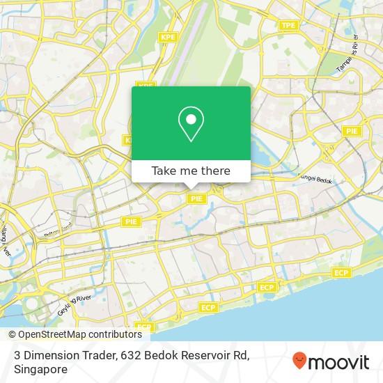 3 Dimension Trader, 632 Bedok Reservoir Rd地图