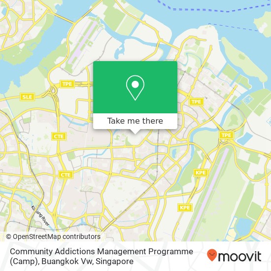 Community Addictions Management Programme (Camp), Buangkok Vw map