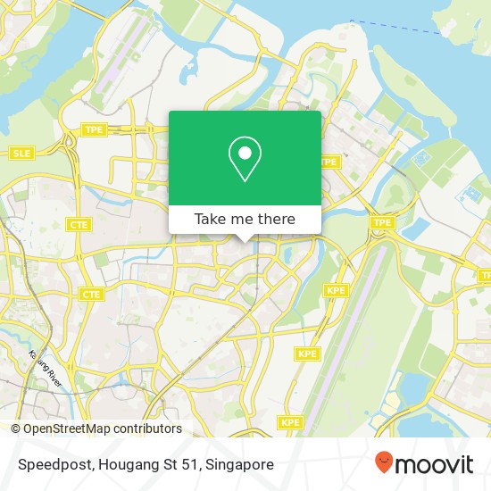 Speedpost, Hougang St 51 map