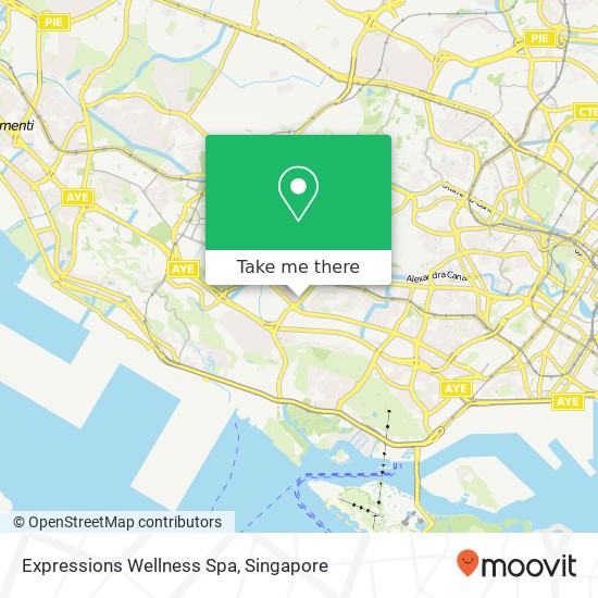 Expressions Wellness Spa map